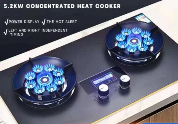 electric stove 2 burner automatic without gas