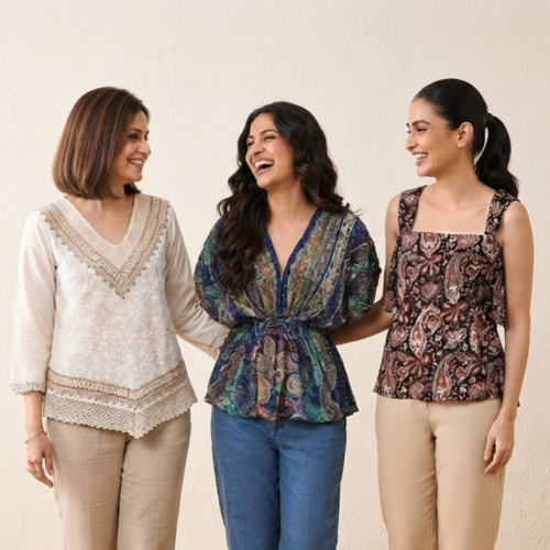 10_544f99bd-c0aa-47c6-bfb6-a76ed09018d9.png 3 Women's Printed Western Top ( P4 )