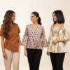 3 Women's Printed Western Top ( P5 )