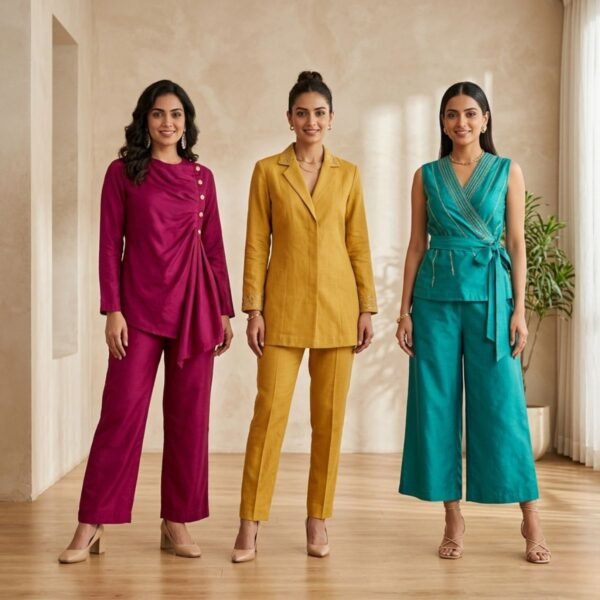 Printed Co-Ord | Pack of 3 | Casual Ethnic Fusion Wear | CC-018