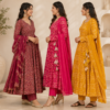 14_61fe00d2-1be3-4bee-bff8-48e8b169f982.png 3 Anarkali Style Kurta Set with Dupatta ( A4 )