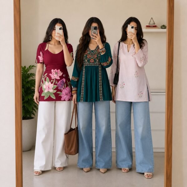 3 Short Kurtis, One Perfect Combo | SK-04