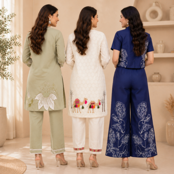 18_1efb6760-02c3-422b-9287-be755834c991.png 3 Women's Co-Ord Set Outfit | Daily Wear ( CS-6 )