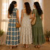 3 Women’s Printed Maxi Dress Collection ( P6 )