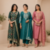 3 Cotton Combo Full Set  - Perfect For Every Occasion ( D-7 )