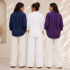 21_d1afc7fc-a9bc-4550-9183-cc67d427fc9a.png 3 Linen Outfit Sets for Women ( L-7 )