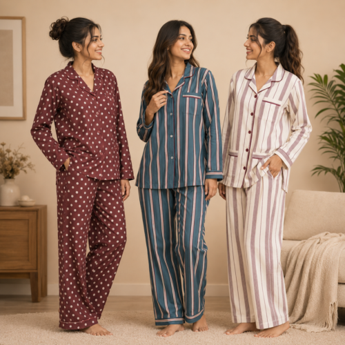25_b413a190-b743-42fc-8256-2fdbdb84c196.png 3 Cotton Night Suit For Women (N-2)