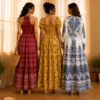 3 Women’s Printed Maxi Dress Collection ( P9 )