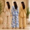 3_cc743ab6-87a3-493a-85d4-808adeeb9df6.jpg Printed Co-Ord | Pack of 3 | Casual Ethnic Fusion Wear | CC-016