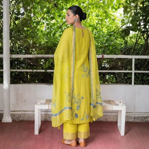 3 Combo Set Kurta, Pants With Dupatta (DMK-8)