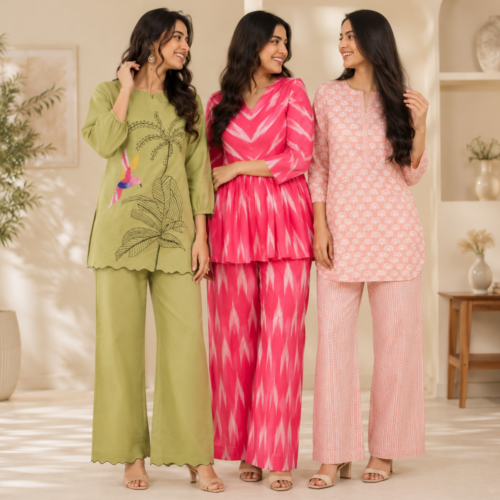 4_25c402fc-6672-4ffd-9e42-5aeadf1ffd6f.png 3 Women's Co-Ord Set Outfit | Daily Wear ( CS-2 )
