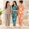 3 Women's Cotton Nightwear Set ( N-2 )