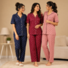 3 Cotton Night Suit For Women (N-9)