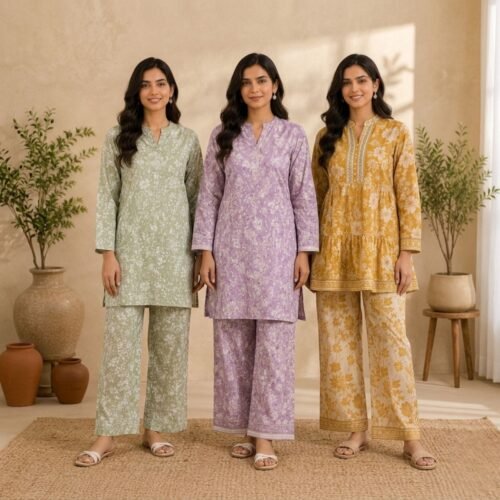 5_c7d957e8-e834-4b52-a92e-e4a3af0a3765.jpg Printed Co-Ord | Pack of 3 | Casual Ethnic Fusion Wear | CC-017