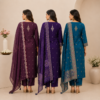 3 Cotton Combo Full Set  - Perfect For Every Occasion ( D-8 )