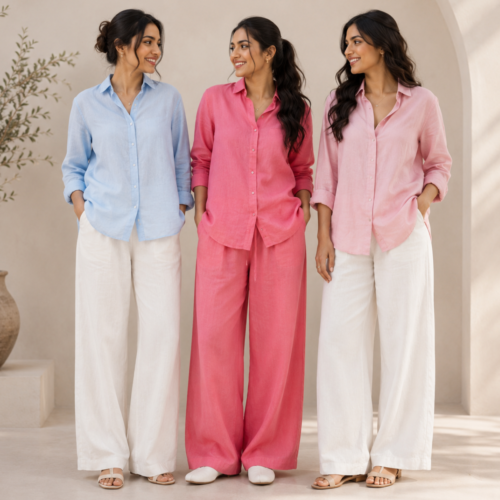 7_d513382c-d5e9-471c-8575-9429db1698bc.png 3 Linen Outfit Sets for Women ( L-3 )