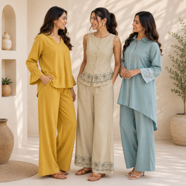 3 Women's Trendy Casual Co-Ord Set ( T3 )