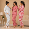 3 Cotton Night Suit For Women (N-8)