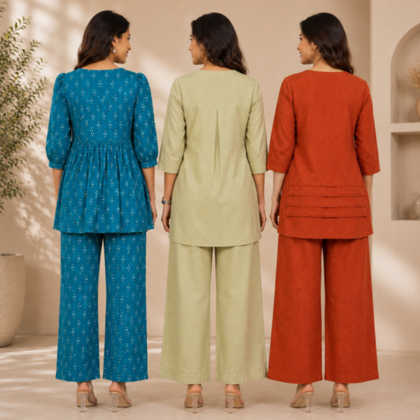 9_724198cd-eb8a-4fe5-b959-cc06560a0b76.png 3 Women's Co-Ord Set Outfit | Daily Wear ( CS-3 )