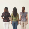 3 Women's Printed Western Top ( P3 )