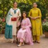 3 Combo Set Kurta, Pants With Dupatta (DMK-8)