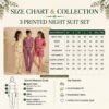 3 Combo Cotton Night Suits (C-1)