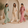 img2.png Floral Printed Co-Ord for Women | Pack of 3 | Casual Wear Collection