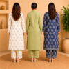Women’s Kurta Pant | Pack of 3 |  Printed Ethnic Casual Wear